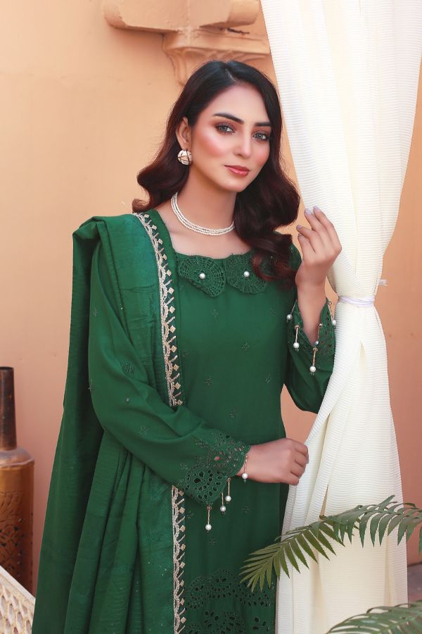 BR Taqdeer Dhanak Zari Shawl`24 D#05