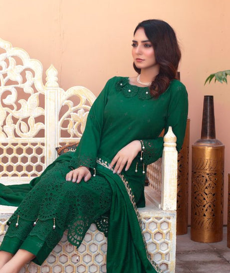 BR Taqdeer Dhanak Zari Shawl`24 D#05
