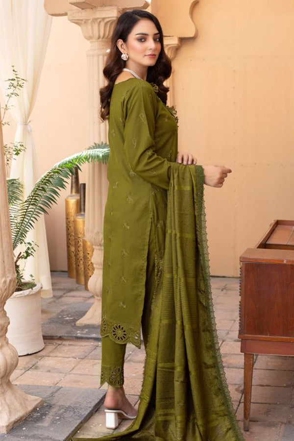 BR Taqdeer Dhanak Zari Shawl`24 D#06