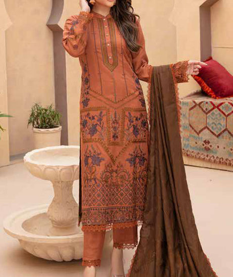 BR Taqdeer Pre/Leather W/Shawl'23 D#09