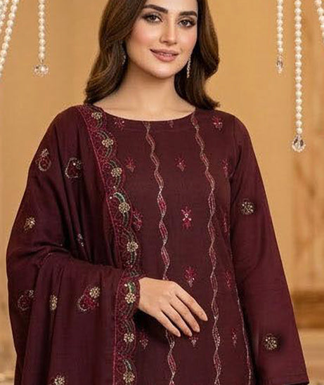 BR Zunesha Emb Peach'26 D#3