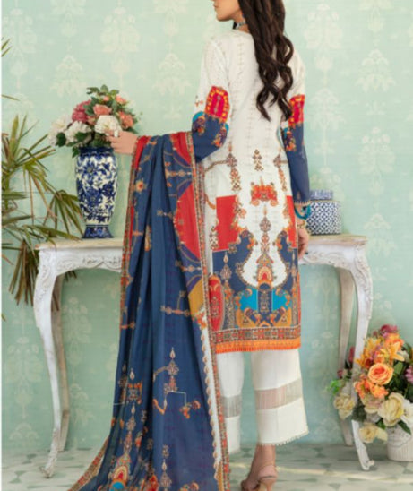 Banafsheh Alyssa Printed Lawn'22 BNA#10