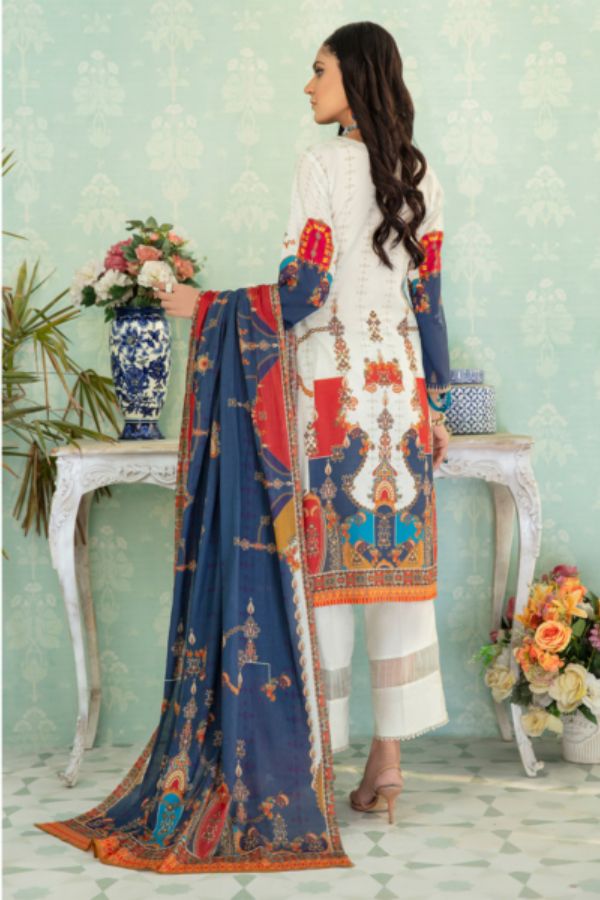 Banafsheh Alyssa Printed Lawn'22 BNA#10