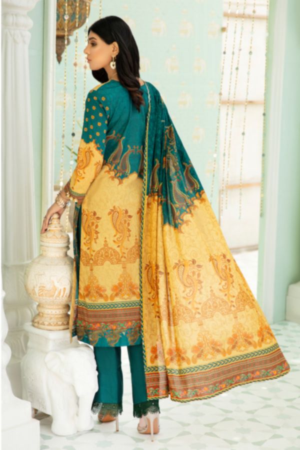 Banafsheh Alyssa Printed Lawn'22 BNA#11