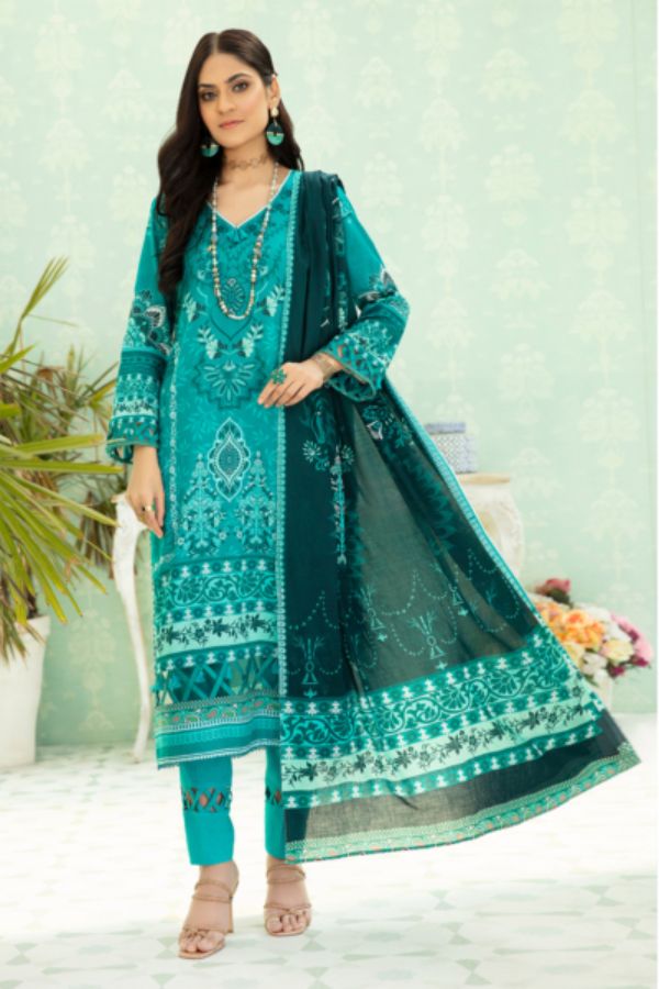 Banafsheh Alyssa Printed Lawn'22 BNA#2