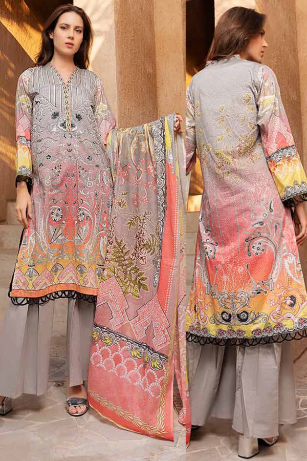 Banafsheh Print Lawn`21 D#2
