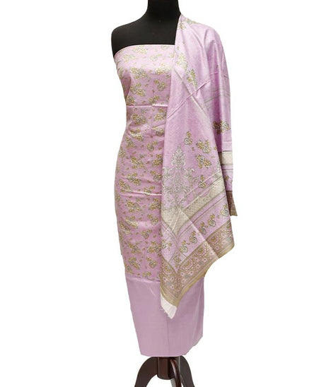 Bareeza Civic Voil Lawn`23 D#802 Plum