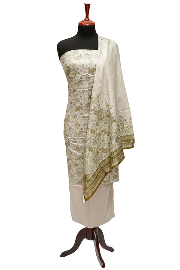 Bareeza Civic Voil Lawn`23 D#803 Green