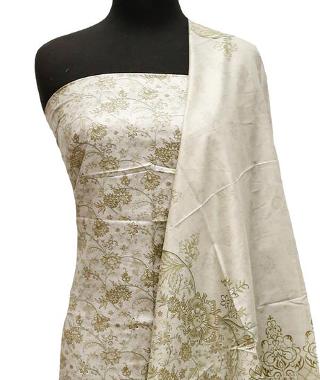 Bareeza Civic Voil Lawn`23 D#803 Green