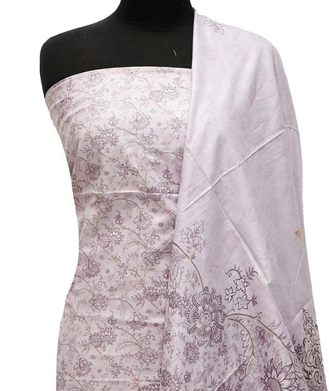 Bareeza Civic Voil Lawn`23 D#803 L Purple