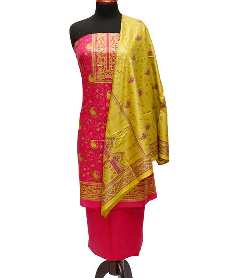 Bareeza Civic Voil Lawn`23 D#804 Sh Pink