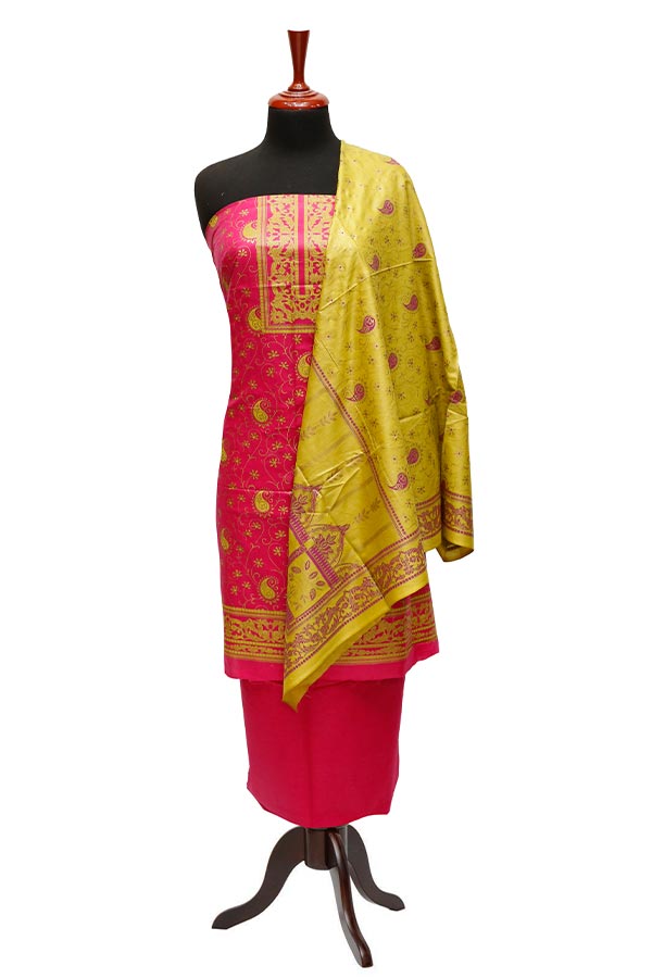 Bareeza Civic Voil Lawn`23 D#804 Sh Pink