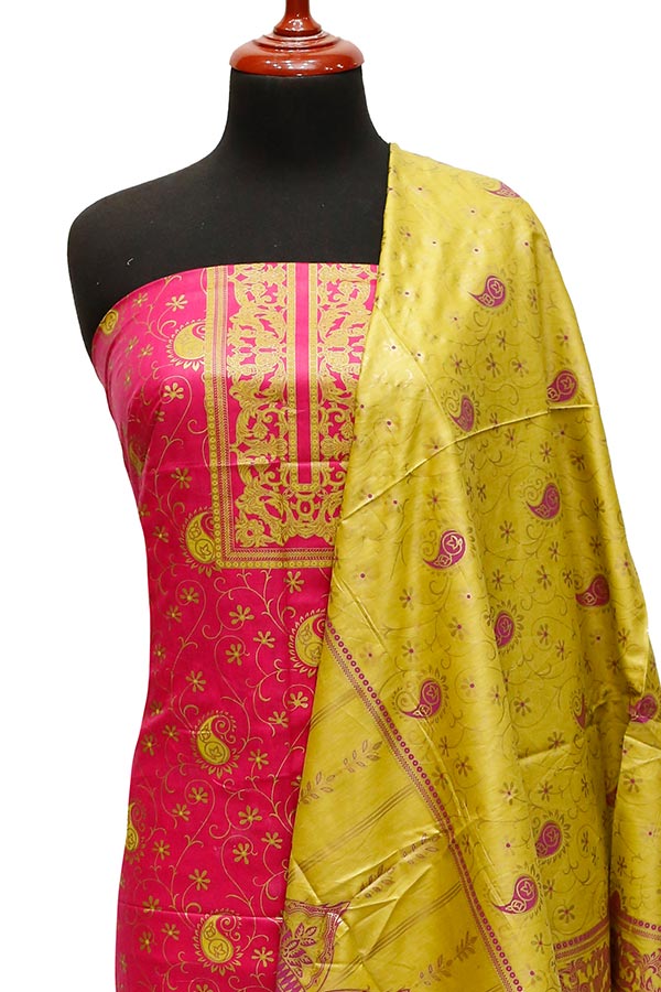 Bareeza Civic Voil Lawn`23 D#804 Sh Pink