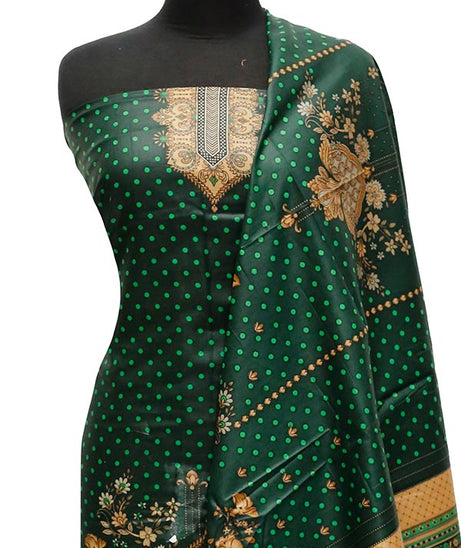 Bareeza Civic Voil Lawn`23 D#806 M Green