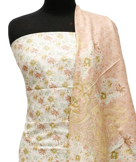 Bareeza Civic Voil Lawn`23 D#807 T Pink