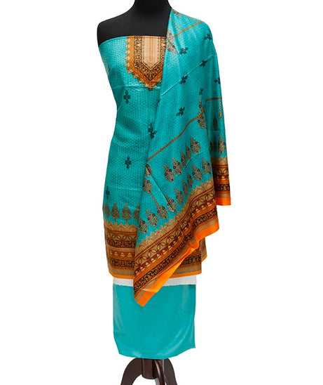 Bareeza Civic Voil Lawn`23 D#810 Ferozi