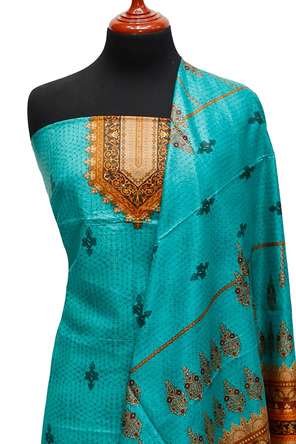 Bareeza Civic Voil Lawn`23 D#810 Ferozi