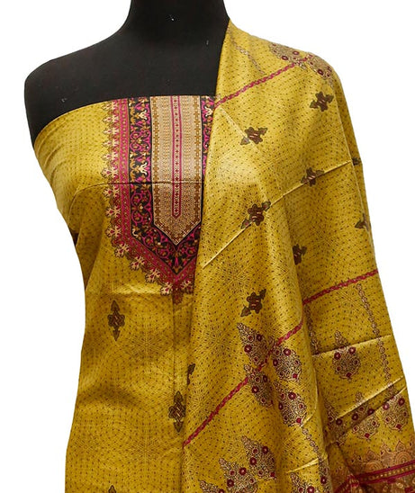 Bareeza Civic Voil Lawn`23 D#810 Mehndi