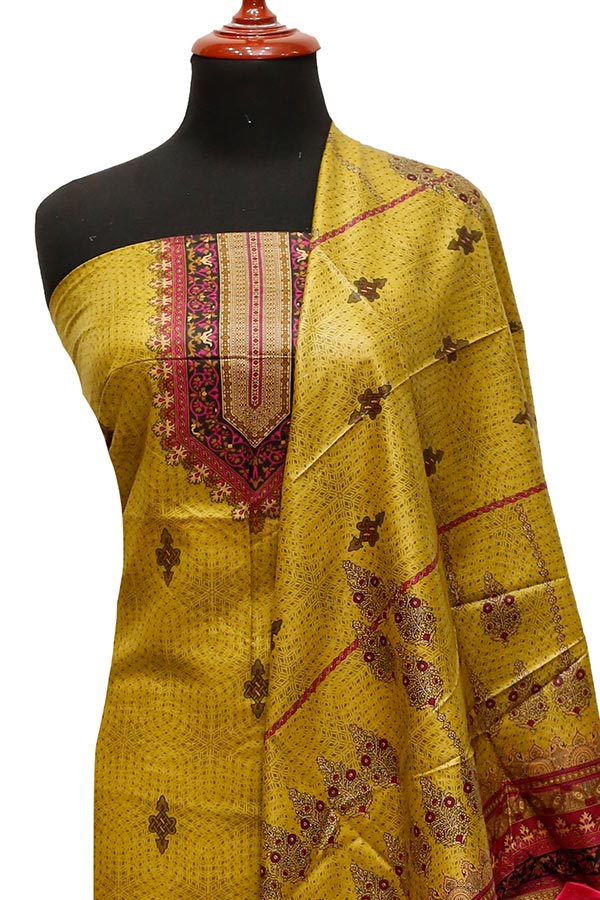 Bareeza Civic Voil Lawn`23 D#810 Mehndi