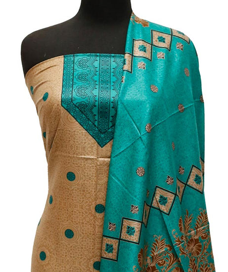 Bareeza Civic Voil Lawn`23 D#811 D Sea Green