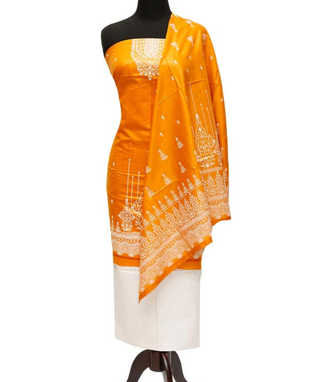 Bareeza Civic Voil Lawn`23 D#814 Rust