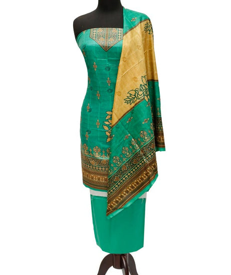 Bareeza Civic Voil Lawn`23 D#815 Sea Green