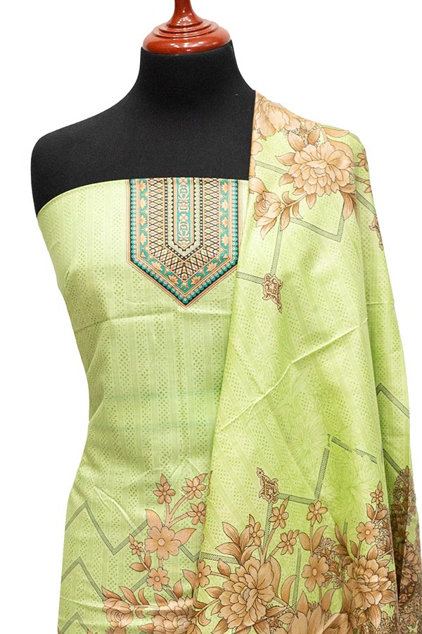 Bareeza Civic Voil Lawn`23 D#818 D Pista