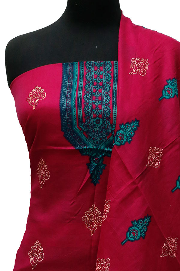 Bareeza Civic Voil Lawn`23 D#920 Sh Pink