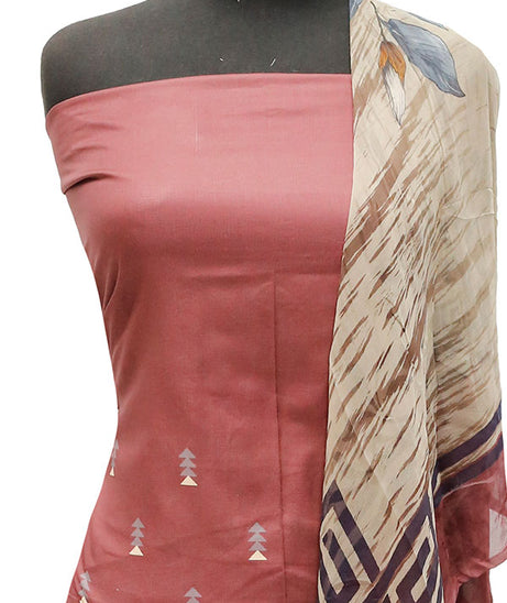 Batool D/Lawn B/Dupatta`23 D#233 Maroon