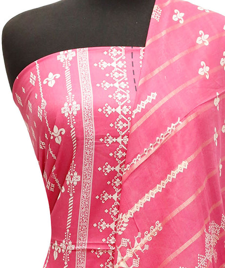 Batool D/Lawn T/Dupatta`23 D#9372 Pink