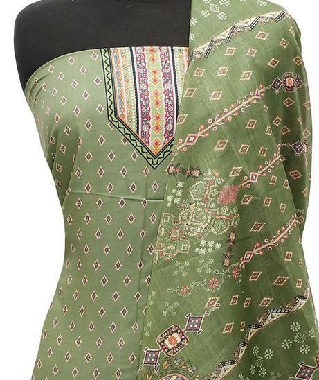Batool Lawn Zari/Dupatta`23 D#5723 Green