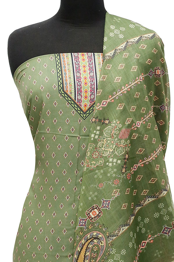 Batool Lawn Zari/Dupatta`23 D#5723 Green