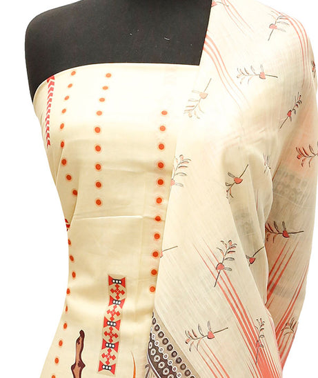 Batool Lawn Zari/Dupatta`23 D#5726 Lemon