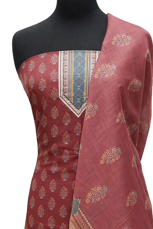 Batool Lawn Zari/Dupatta`23 D#5728 Purple