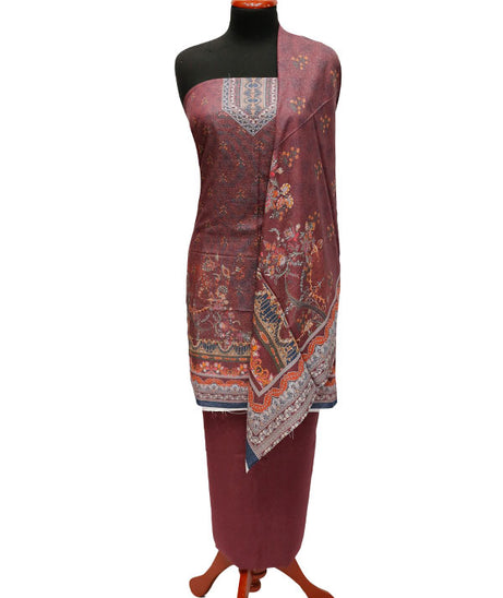 Batool Print Karandi`22 D#4258 Magenda