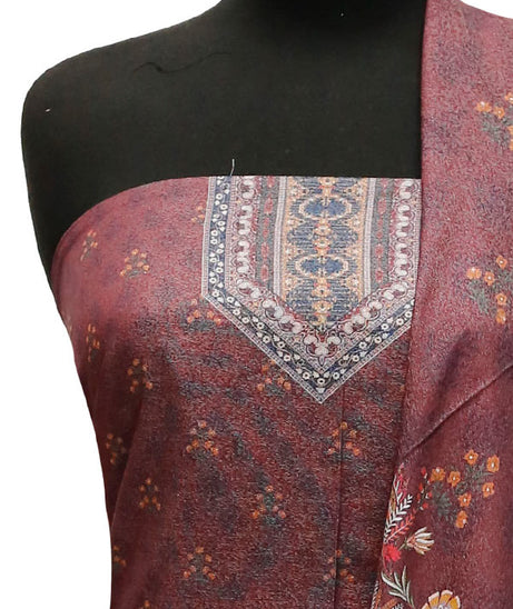 Batool Print Karandi`22 D#4258 Magenda