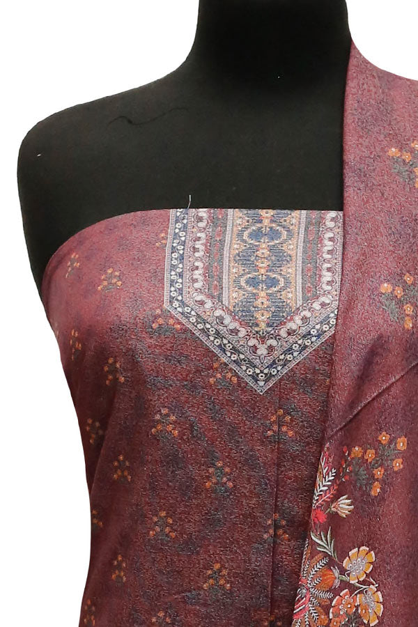 Batool Print Karandi`22 D#4258 Magenda