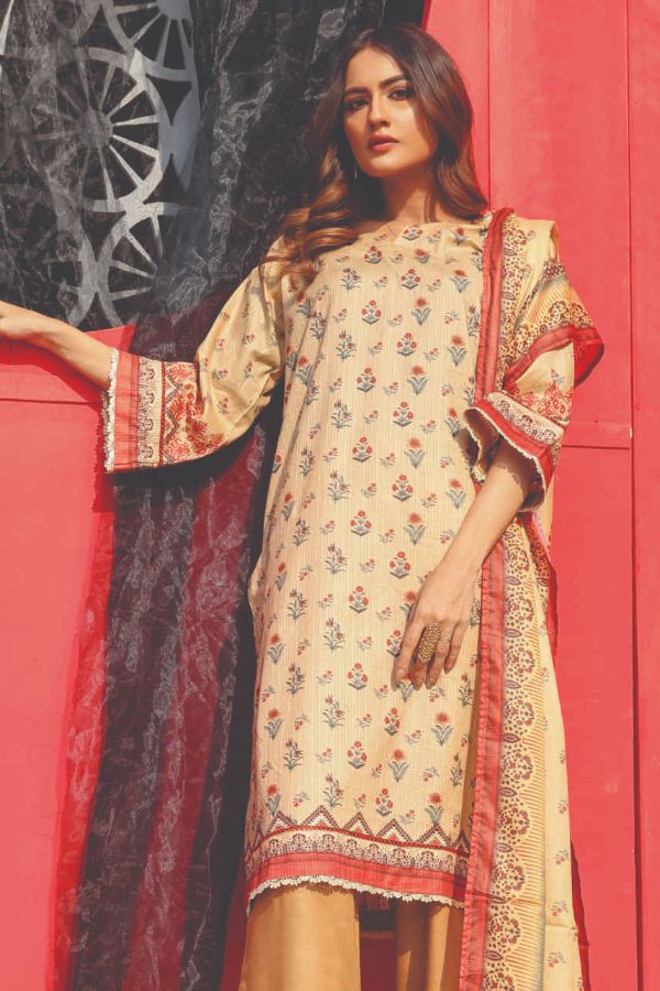 Bella Print Luxury Lawn`22 D#6754