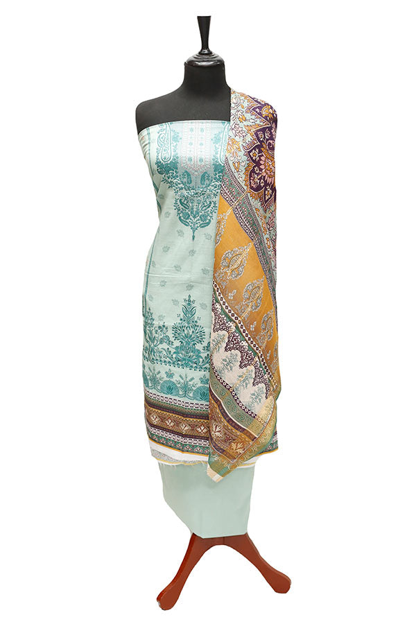 Belleza Digital Lawn Z/Brosha`22 D#161 Turquoise