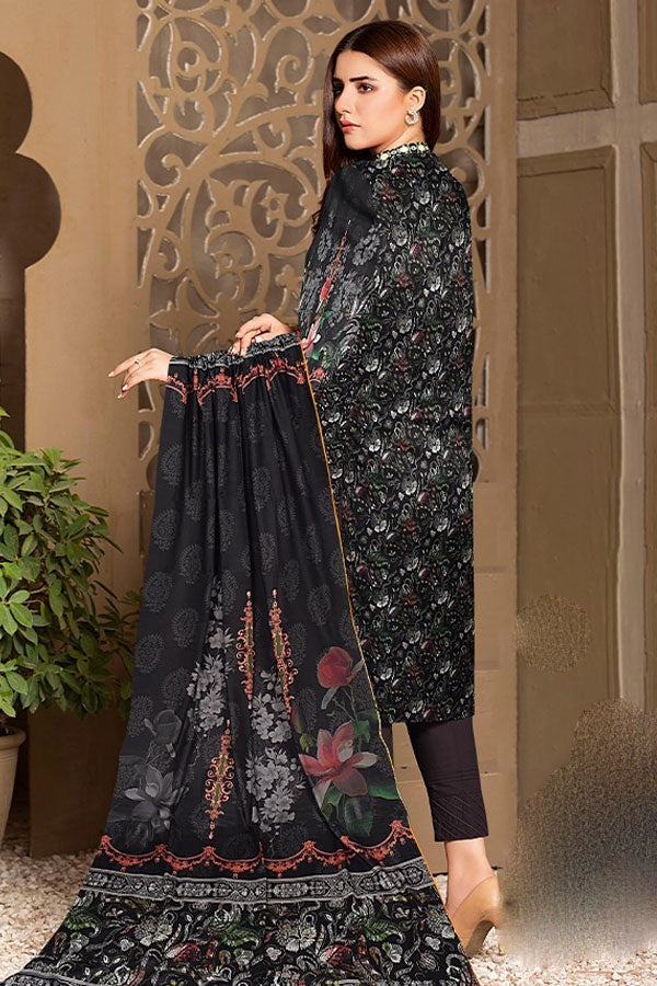 Belleza Satin Linen`21 D#21119 (Black)