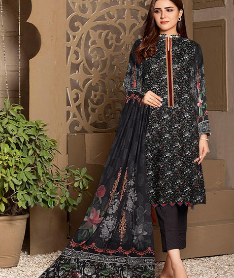 Belleza Satin Linen`21 D#21119 (Black)