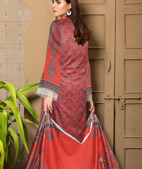 Belleza Satin Linen`21 D#21121 (Red)