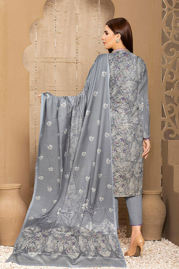 Belleza Satin Linen`21 D#21123 (Grey)