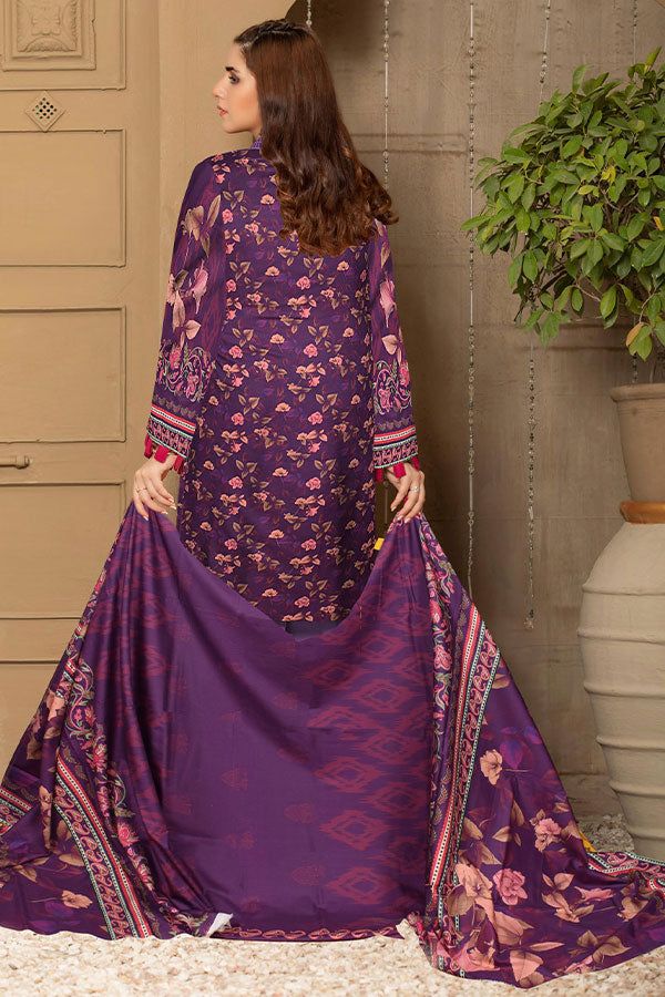 Belleza Satin Linen`21 D#21124 (D Purple)