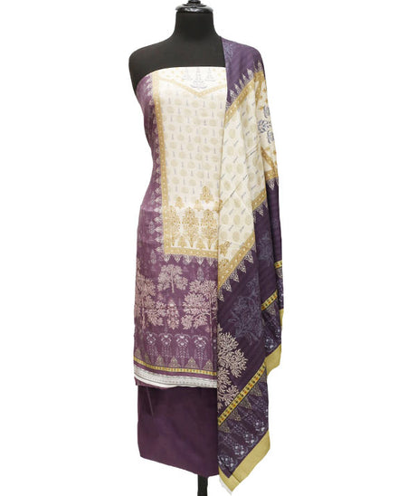 Bilal Arts Print Wool`21 D#01 (Purple)
