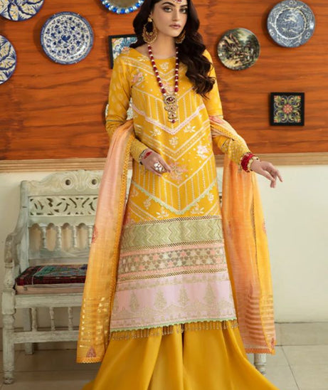 Bin Ilyas Luxury Lawn'22 D1-A