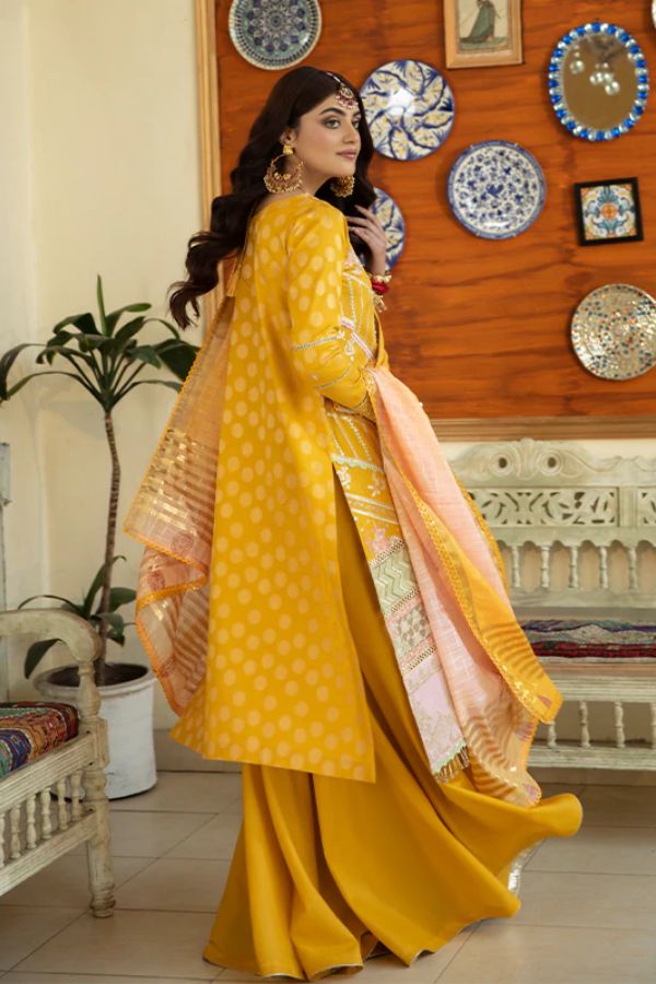 Bin Ilyas Luxury Lawn'22 D1-A