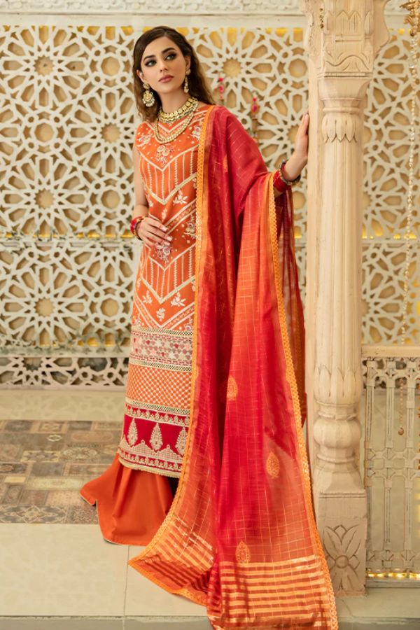 Bin Ilyas Luxury Lawn'22 D1-B