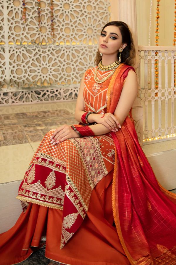Bin Ilyas Luxury Lawn'22 D1-B
