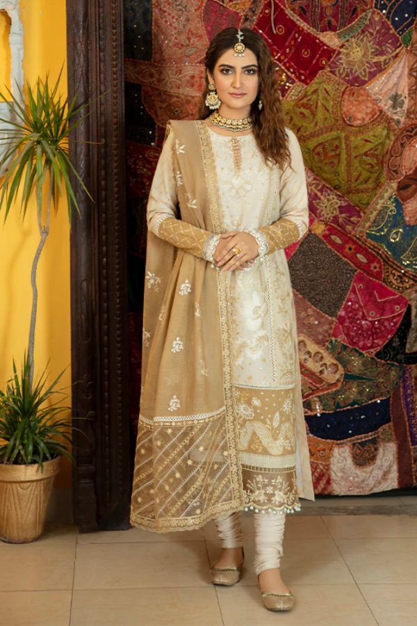 Bin Ilyas Luxury Lawn'22 D2-A